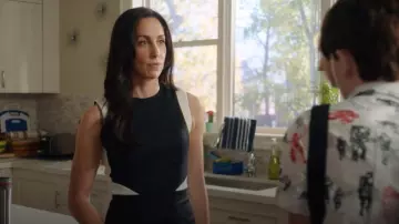 Judith & Charles Tilberg Colorblock Sheath Dress worn by Kate Foster (Catherine Reitman) as seen in Workin' Moms (S06E07)