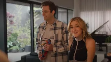 A.P.C. Plaid Shirt worn by Drew Gardner (John Paul Reynolds) as seen in Search Party (S05E01)