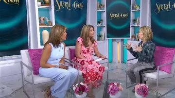 Pantalón Veronica Beard Cormac usado por Sheryl Crow como se ve en Today with Hoda & Jenna el 29 de marzo de 2024