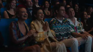 Missoni Zig-Zag Knit Jumper worn by Drew Gardner (John Paul Reynolds) as seen in Search Party (S05E04)