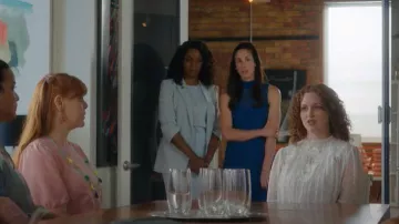 Reiss Clemmy Dress worn by Kate Foster (Catherine Reitman) as seen in Workin' Moms (S06E08)