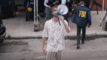 Club Monaco Camp Shirt worn by Marc (Jeffery Self) as seen in Search Party (S05E07)