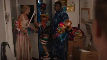 Missoni Fringe Skirt worn by Portia Davenport (Meredith Hagner) as seen in Search Party (S05E09)