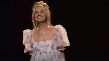 Selkie Puff Dress worn by Portia Davenport (Meredith Hagner) as seen in Search Party (S05E10)