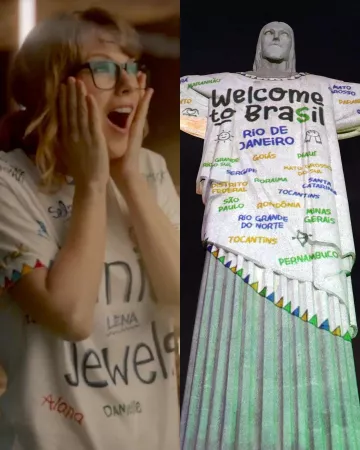Ou Belong With Me Junior Jewels White Printed Shirt worn by Taylor Swift in Look What You Made Me Do music video