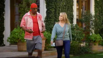 Zara Paisley Printed Shirt worn by Leon (J. B. Smoove) as seen in Curb Your Enthusiasm (S12E09)