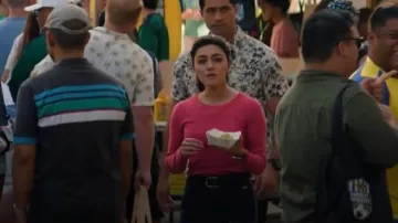 Pantalones ajustados Joie High-Rise Park usados por Lucy Tara (Yasmine Al-bustami) como se ve en NCIS: Hawái (S03E06)