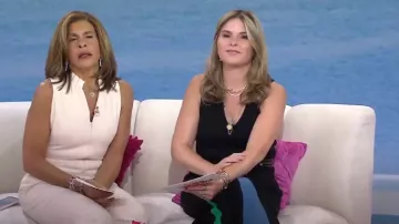 Vestido de Rhode Riley usado por Jenna Bush Hager como se ve en Today el 1 de abril de 2024