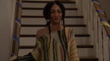 Free People Baja Pullover Baja Pullover worn by Patience (Chelsea Tavares) as seen in All American (S06E01)