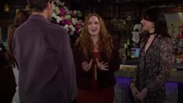 Vestido de Ba&sh Ezra usado por Tessa Porter (Cait Fairbanks) como se ve en The Young and the Restless el 2 de abril de 2024