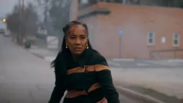 Christian Dior Women's Colorblock Wool Coat worn by Amanda Wagner (Sonja Sohn) as seen in Will Trent (S02E05)