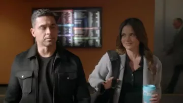 Reiss Truck­er Jack­et worn by Nick Torres (Wilmer Valderrama) as seen in NCIS (S21E06)