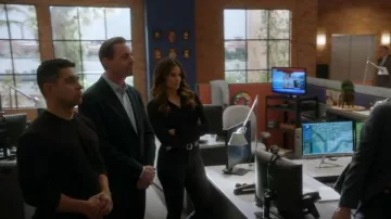 Frame Sleeve Crew worn by Nick Torres (Wilmer Valderrama) as seen in NCIS (S21E06)