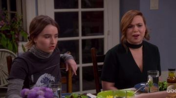 La robe courte Zara de Kris­tin Bax­ter (Amanda Ful­ler) dans Last Man Standing S06E12