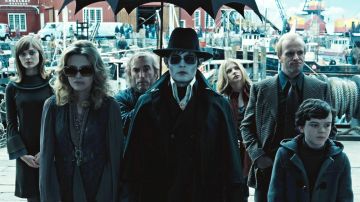 Les authentiques lunettes de Barnabas Collins (Johnny Depp) dans Dark Shadows