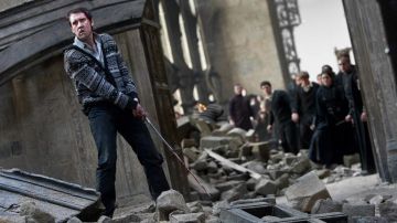 El chaleco de Neville Londubat (Matthew Lewis) en Harry Potter y las Reliquias de la Muerte Parte 2