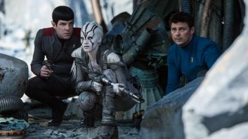 The costume of Jaylah (Sofia Boutella) in Star Trek Beyond
