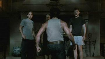 The authentic pyjamas by John Allerdyce / Pyro (Aaron Stanford) in X-Men 2