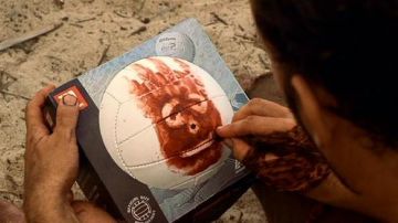 Le ballon de volley Wilson aka Mr. Wilson dans Seul au Monde