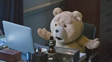 El oso de peluche Ted en Ted