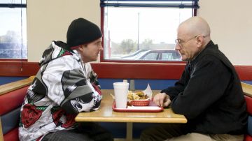 The black bonnet with red band, Jesse Pinkman (Aaron Paul) in Breaking Bad S02E11