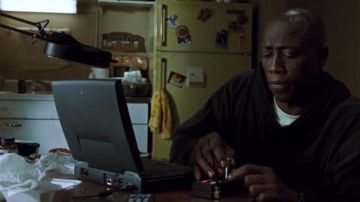 Apple Macintosh Notebook of Mark J. Sheridan (Wesley Snipes) in US Marshals