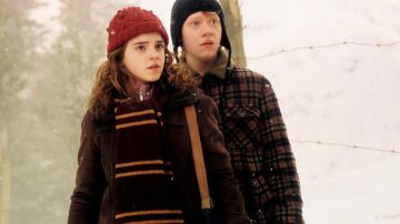 La gorra roja tejida de Hermione Granger (Emma Watson) en Harry Potter y la Orden de los Fenix