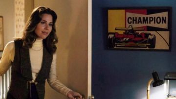 El "Campeón" / Tablero de Cork Indycar en la temporada 1 de Stranger Things