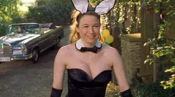 Le costume de lapin de Bridget Jones (Renée Zellweger) dans le Journal de Bridget Jones