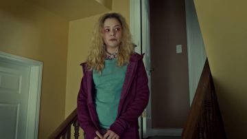 The shirt with flowers J. Crew of Helena (Tatiana Maslany) in Orphan Black S03E08