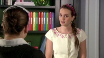 Diadema Oscar de la Renta de Blair Waldorf (Leighton Meester) en Gossip Girl S6E2