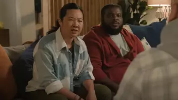 Levi's ® Premium Donovan Western Shirt worn by Cathy (Samantha Wan) as seen in Run the Burbs (S03E13)