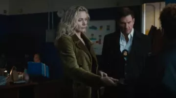 Noize womens Emelyn Long Coat worn by Special Agent Nina Chase (Shantel VanSanten) as seen in FBI: Most Wanted (S05E07)