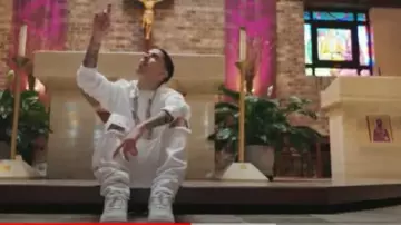 Zapatillas Nike Air Force 1 Low 'White' que lució J.I. en Redemption (Official Video)