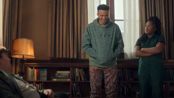 Champion Tiger Hoodie Sweatshirt worn by Scot Cavendish (Petrice Jones) as seen in Locke & Key (S02E02)