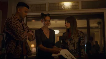 Allsaints Kota Masala Dress worn by Abby (Leishe Meyboom) as seen in Locke & Key (S02E04)