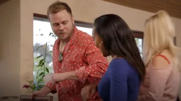 Rhude Bandana Print Shirt worn by Spencer Pratt as seen in The Hills: New Beginnings (S02E10)