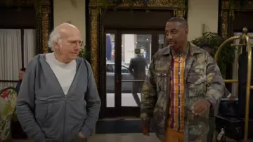 BDG Ripstop Filled Shirt Jacket worn by Leon (J. B. Smoove) as seen in Curb Your Enthusiasm (S12E10)