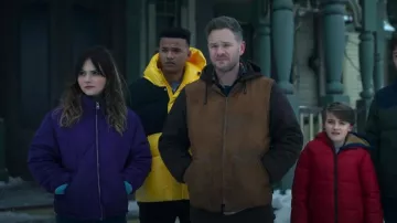 Save The Duck Luma Jacket worn by Scot Cavendish (Petrice Jones) as seen in Locke & Key (S02E07)