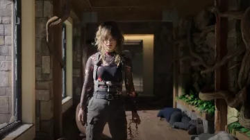 AllSaints Elia Flames Bodysuit worn by Kinsey Locke (Emilia Jones) as seen in Locke & Key (S02E10)