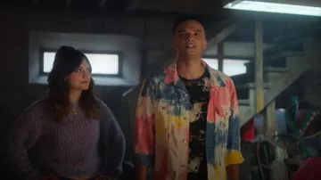 Madewell Large Paperclip Chain Necklace worn by Kinsey Locke (Emilia Jones) as seen in Locke & Key (S02E10)