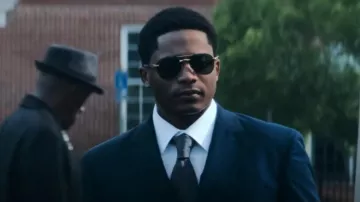 Gafas de sol Cartier C Decor usadas por Demetrius 'Big Meech' Flenory (Demetrius Flenory Jr.) como se ve en BMF (S03E06)