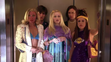 Top de bikini azul Becca usado por Margot (Jessica Cauffiel) en Legally Blonde 2: Red, White & Blonde