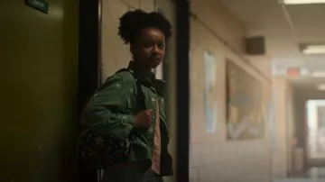 Gap Kids Utility Jacket worn by Jamie Bennett (Liyou Abere) as seen in Locke & Key (S03E04)
