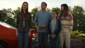 Banana Republic Petite Twill Utility Jacket worn by Nina Locke (Darby Stanchfield) as seen in Locke & Key (S03E08)