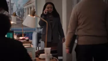 Wilfred Destiny Blazer worn by Janine Teagues (Quinta Brunson) as seen in Abbott Elementary (S03E09)