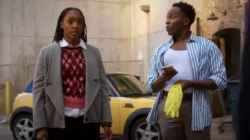 Stella mcCartney Coat worn by Faith Mitchell (Iantha Richardson) as seen in Will Trent (S02E06)