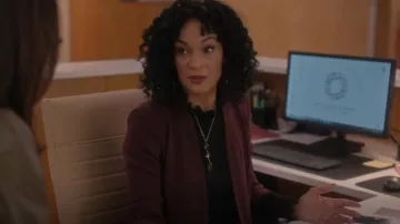 Ted Baker Dvana worn by Francey (Rosa Arredondo) as seen in So Help Me Todd (S02E05)