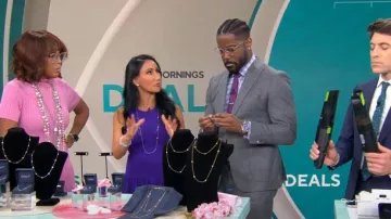 Milly Josephine Dress worn by Elizabeth Werner as seen in CBS Mornings on April 11, 2024