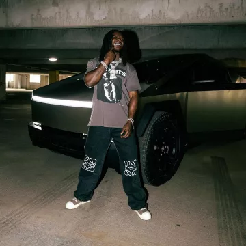 Enfants Riches Deprimes Dark Grey Memorized & Destroyed T-Shirt used by Jack Boy on the Instagram account @1804jackboy